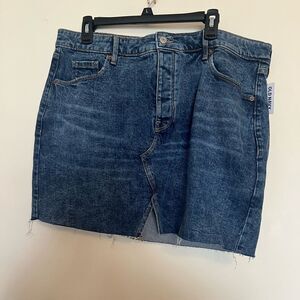 Old Navy Blue Denim Skirt